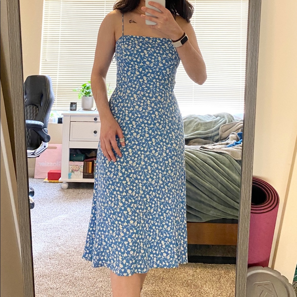 🦋Reformation Peach Dress🦋 - SOLD ON DEPOP